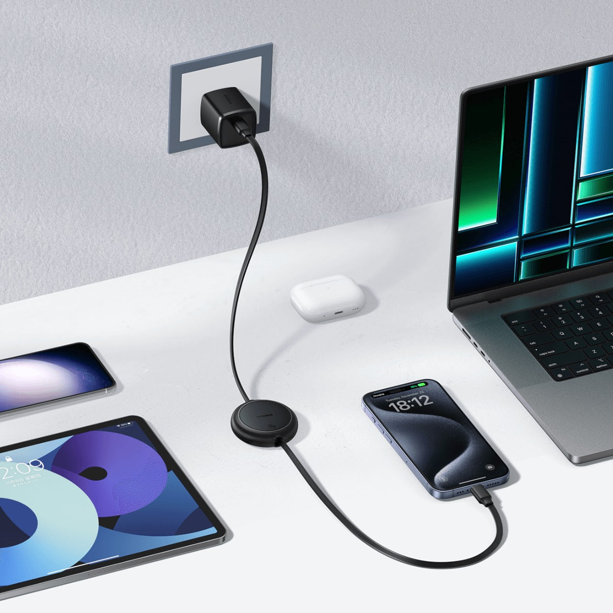 Baseus™ Free2Pull Mini Retractable USB-C Cable